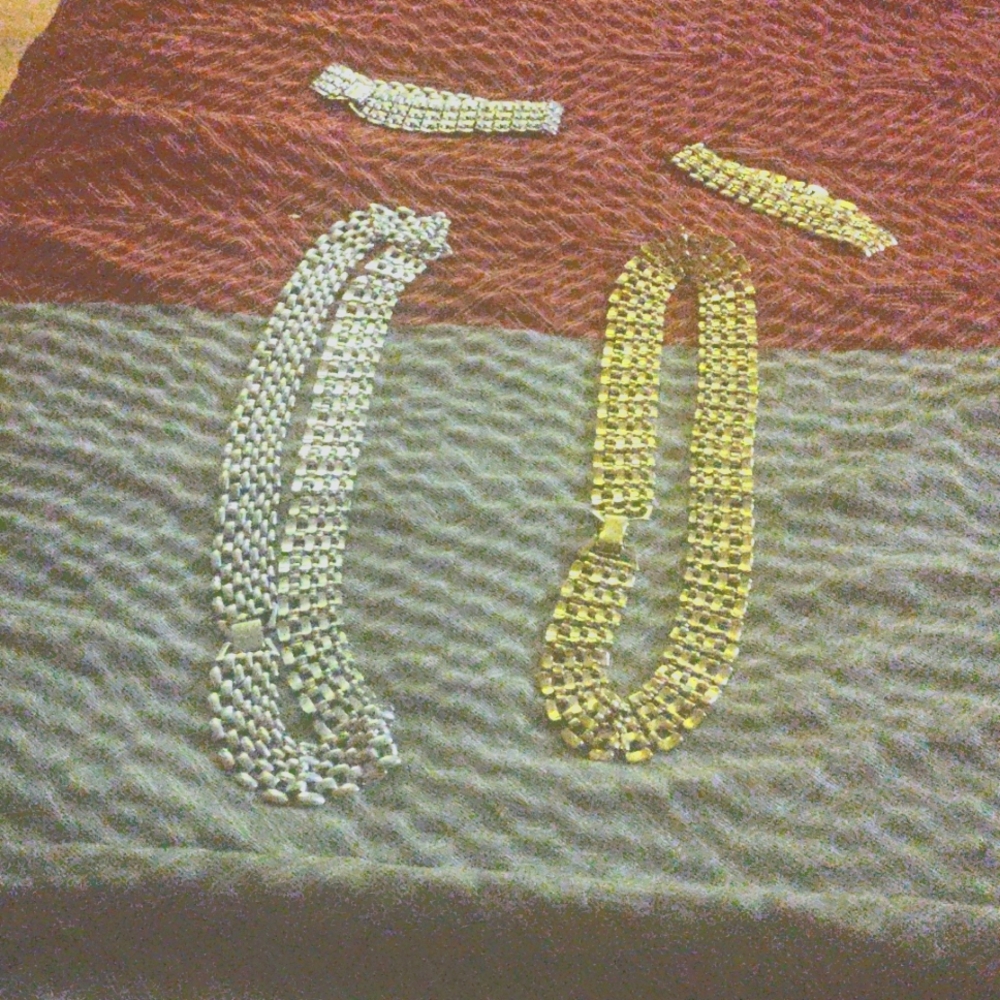 Matching necklaces and bracelet